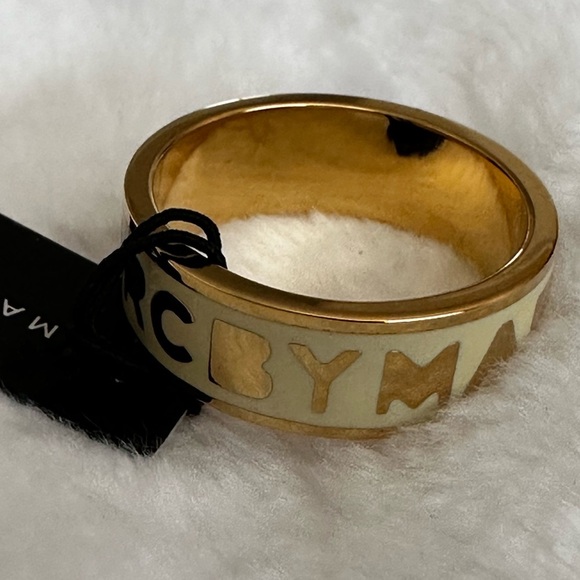 Gold and Cream Ring by Marc Jacobs - Picture 1 of 3